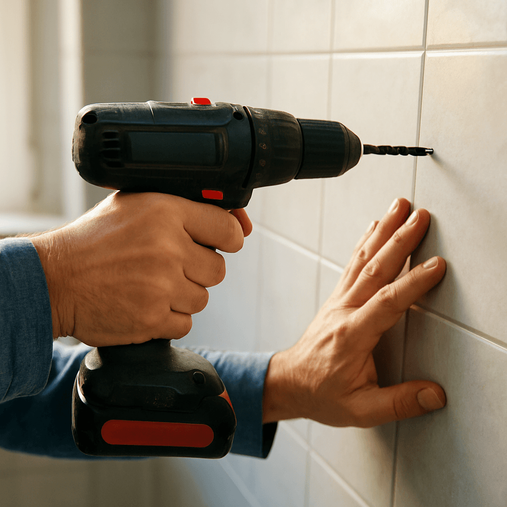 Percer du carrelage sans le fissurer : la méthode pro