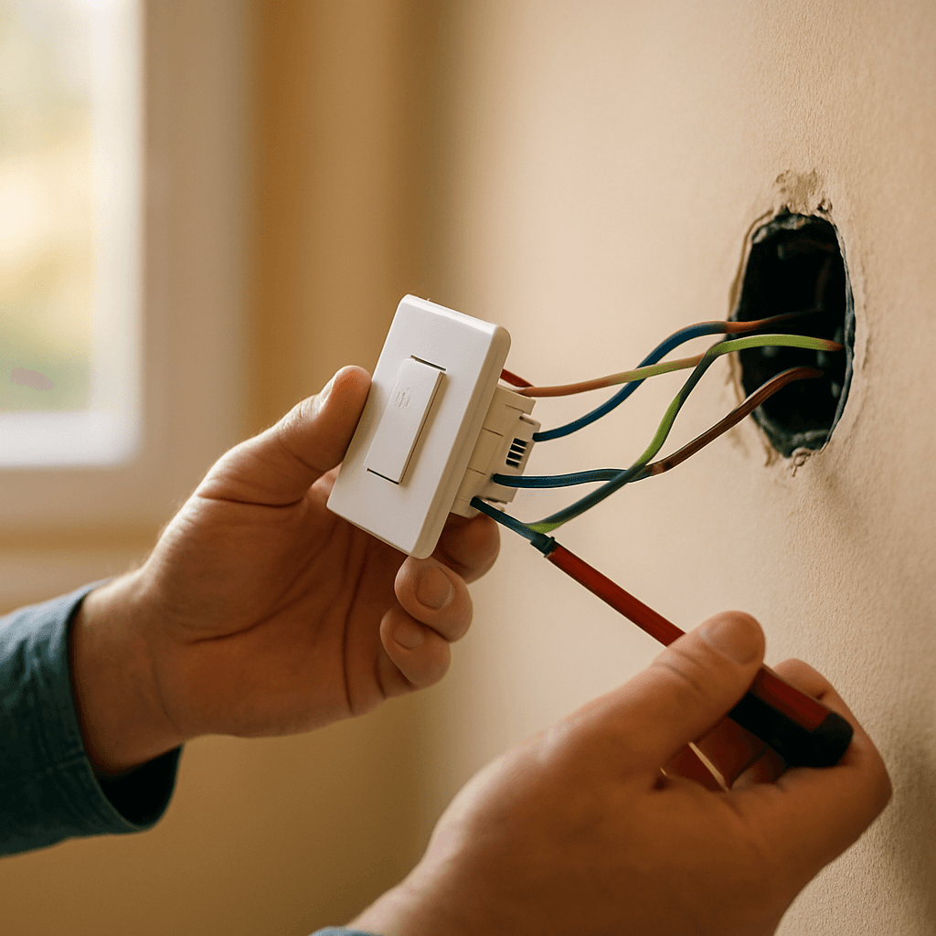 Ajouter un va-et-vient sans tirer de nouveaux fils