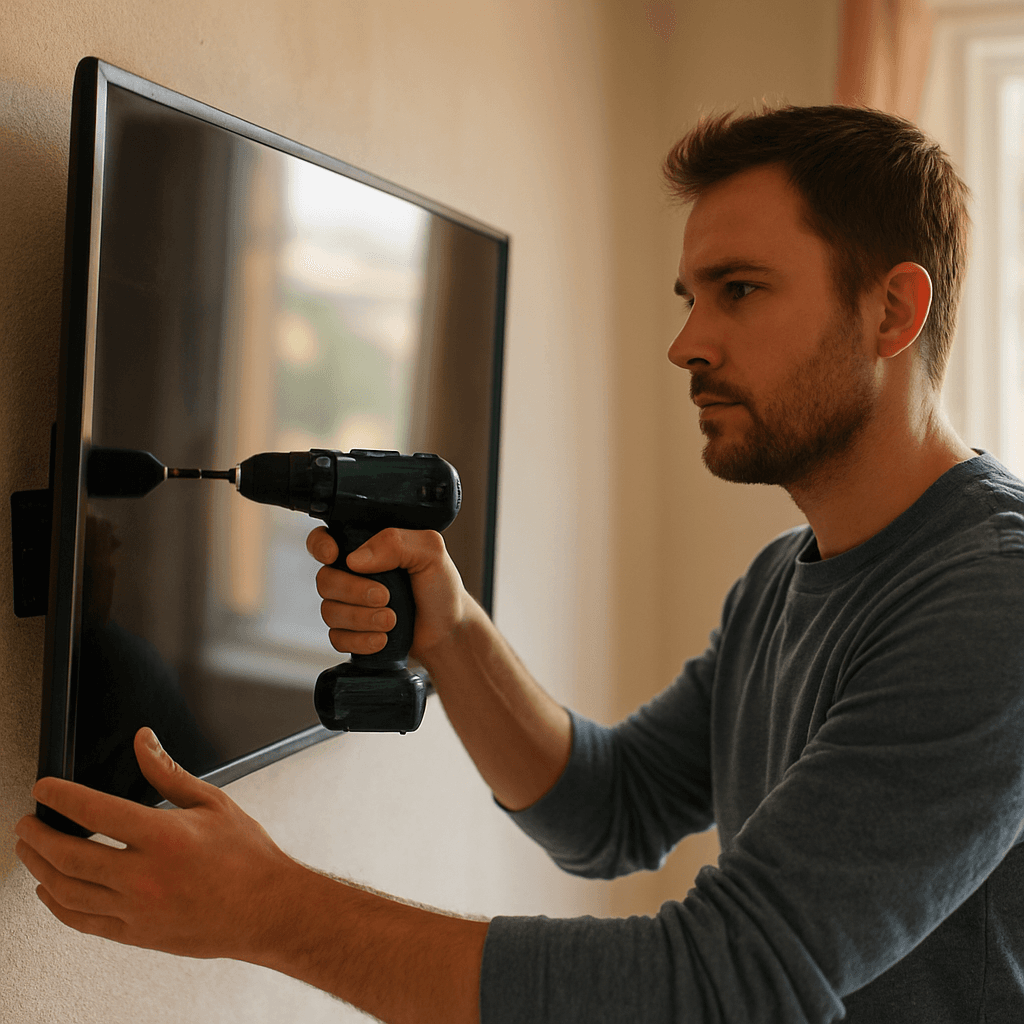 Fixer une TV sur mur creux : chevilles et astuces sûres
