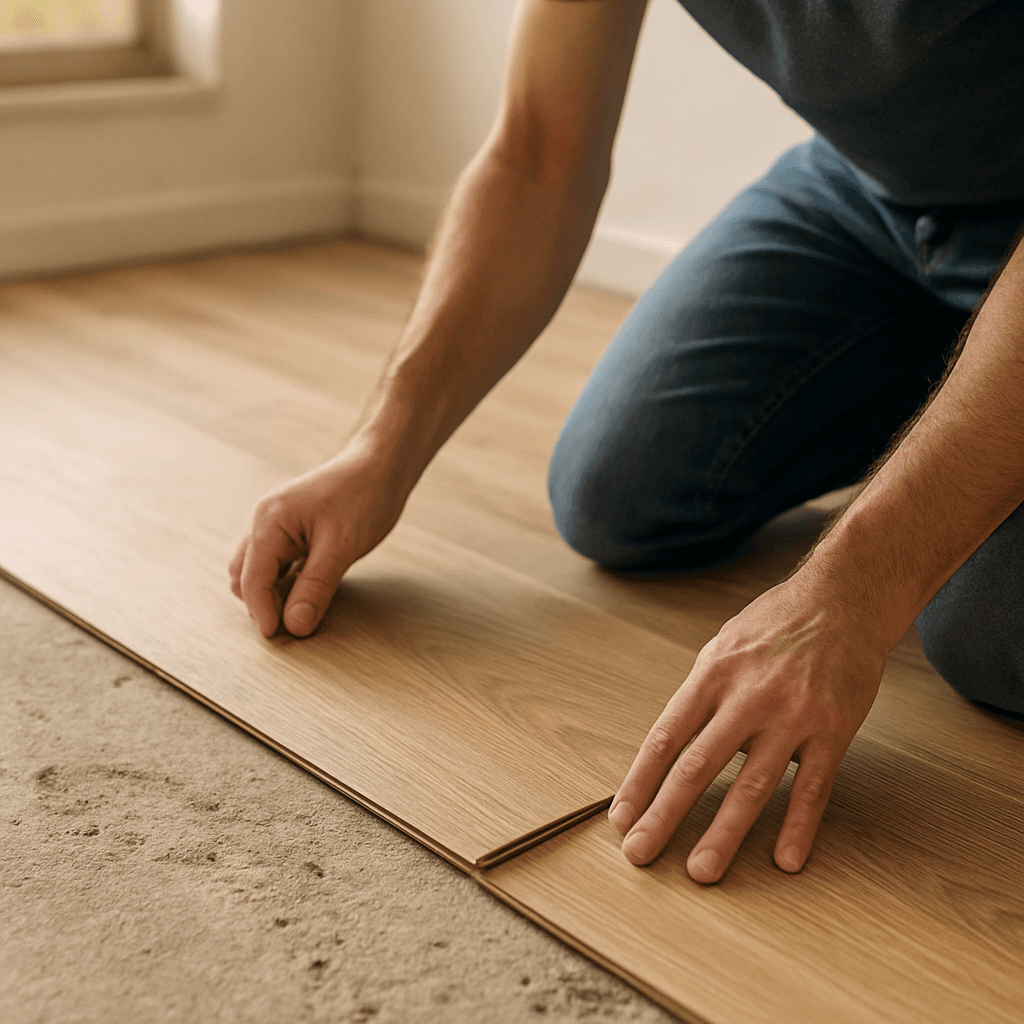 Poser un parquet stratifié sur sol irrégulier sans ragréage