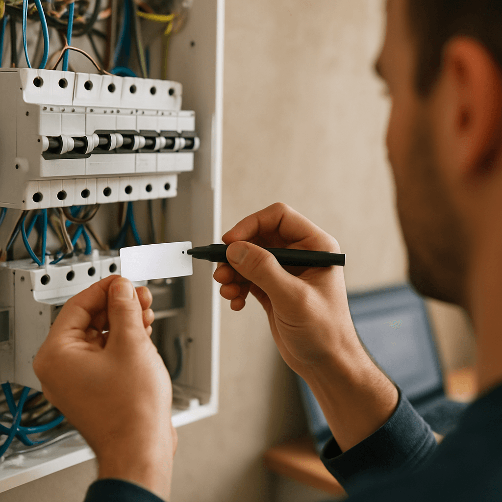 Tableau électrique : repérer et étiqueter vos circuits