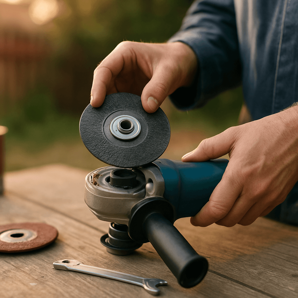 Meuleuse : choisir et monter le bon disque en sécurité