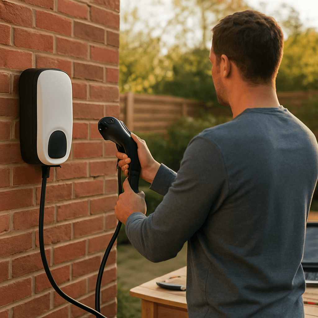 Borne de recharge à domicile : règles et normes 2026