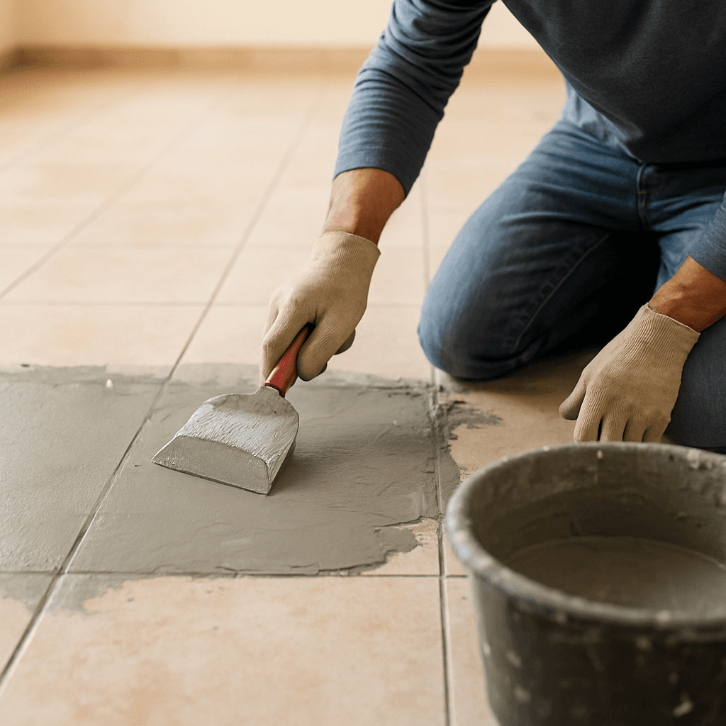 Ragréer un sol carrelé sans casser : méthode fiable