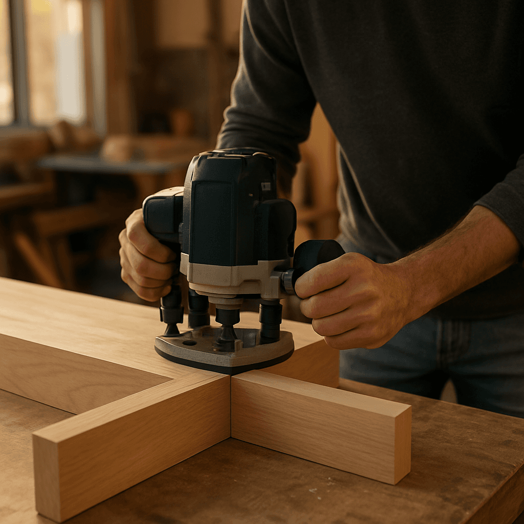 Aboutage à la défonceuse : joints invisibles et durables