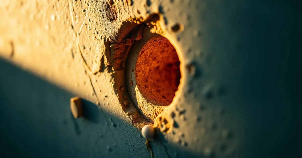 Trou de scie-cloche dans le placo : rebouchage nickel