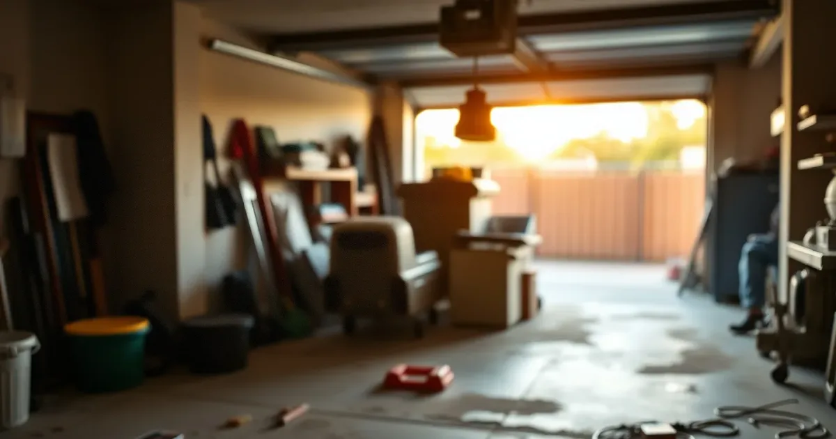 Sol de garage qui poussière : je le durcis sans résine