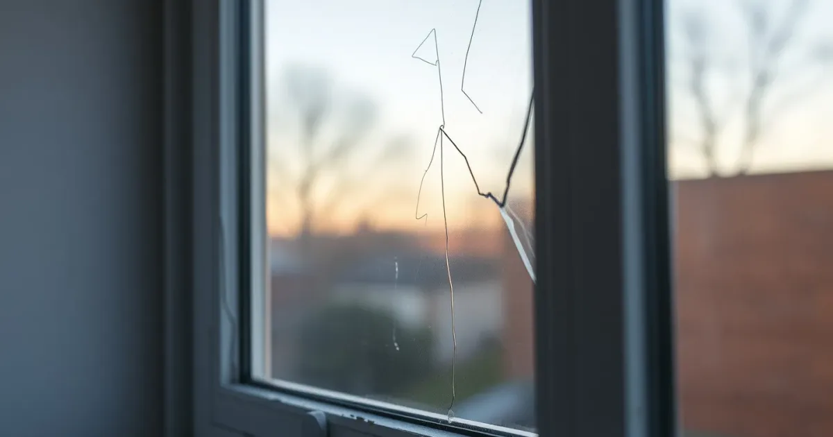Fissure autour d'une fenêtre : réparation sans pont thermique