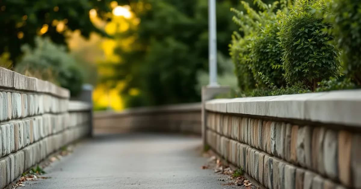 Bordures d'allée en gravier : solides sans une goutte de béton