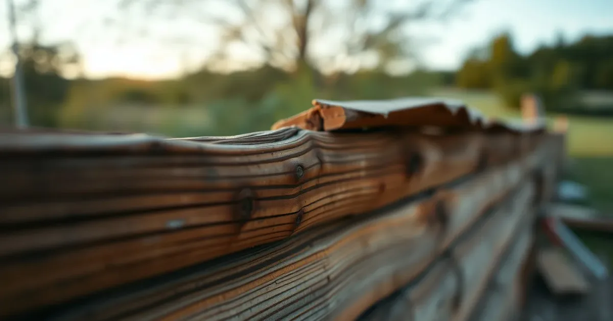 Bois qui tuilent : mon tuto pour le redresser sans scier