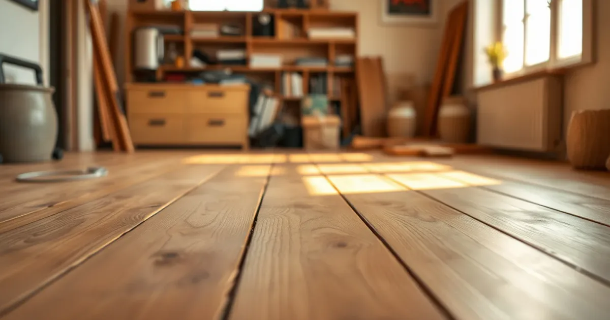 Parquet qui gondole après lavage : causes et solutions