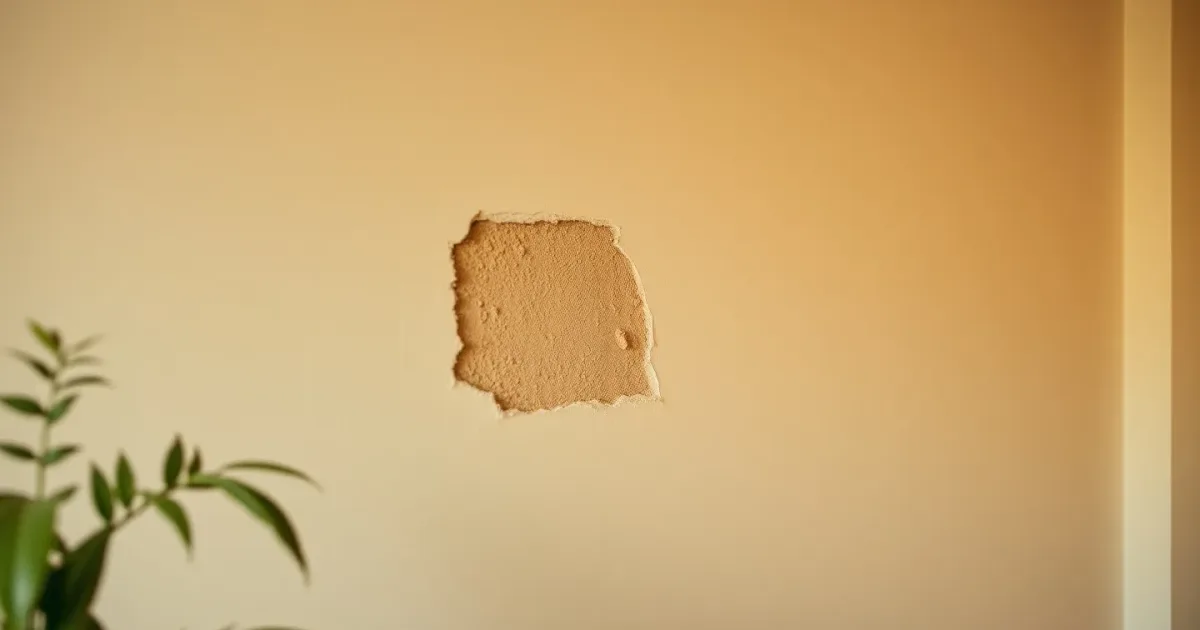 Trou trop large au mur : je refixe sans que ça bouge