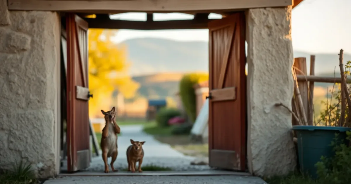 Gonds de portail qui prennent du jeu : je rattrape ça