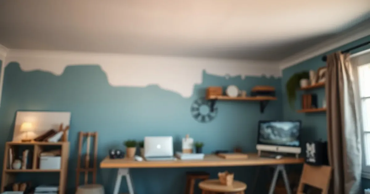 Peindre un plafond sans traces : ma méthode sans galère