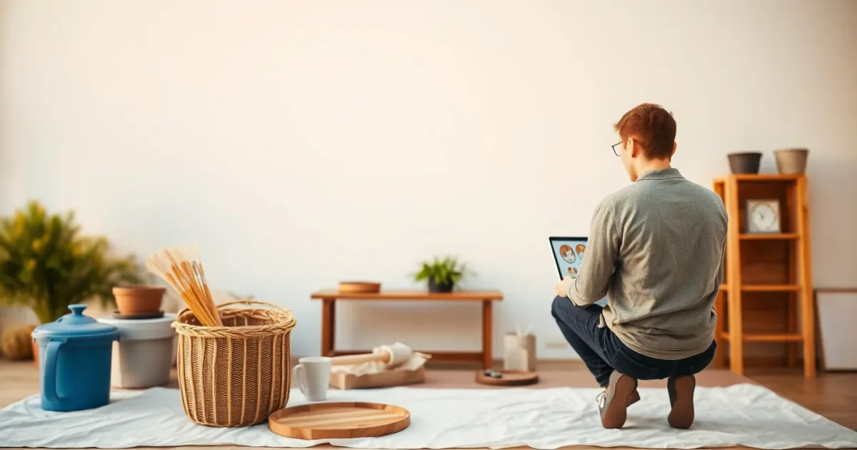 Peindre sur papier peint : ça tient vraiment ? Mon test