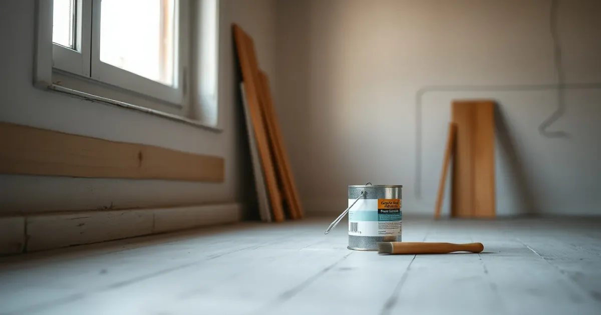 Plâtre neuf : stop à la peinture qui pèle (tuto)