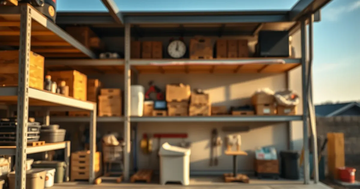 Étagères de garage ultra solides : fixations fiables