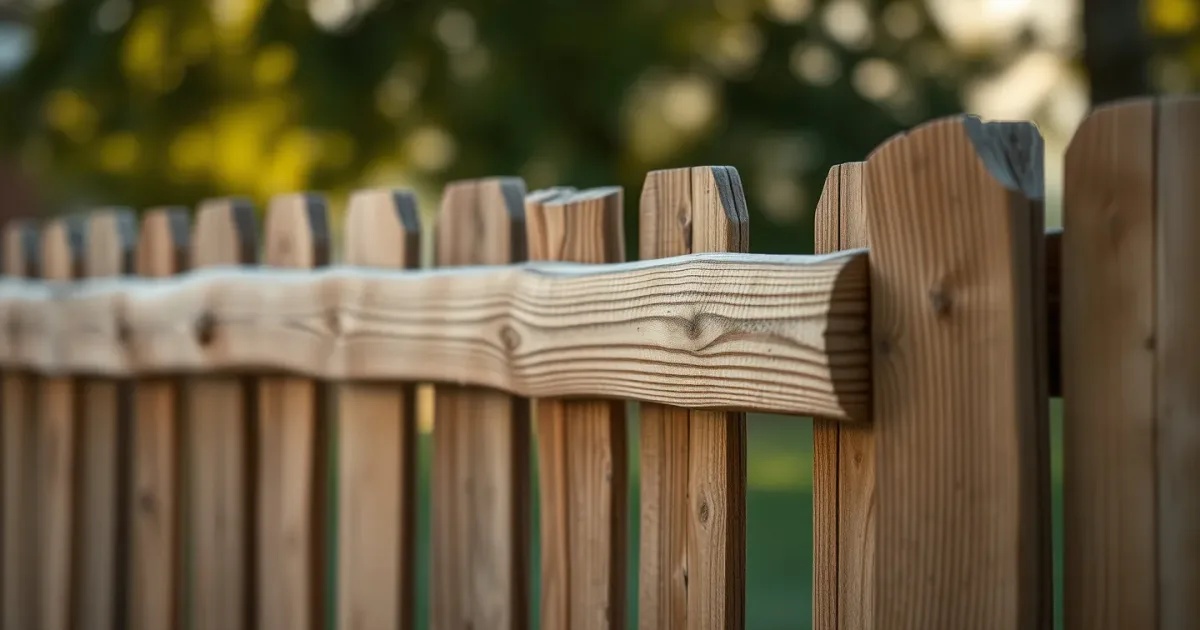 Clôture en bois qui penche : je la redresse sans tout casser