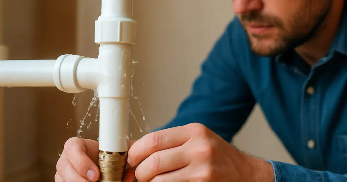 Fuite PER : réparer sans soudure en 20 min chrono