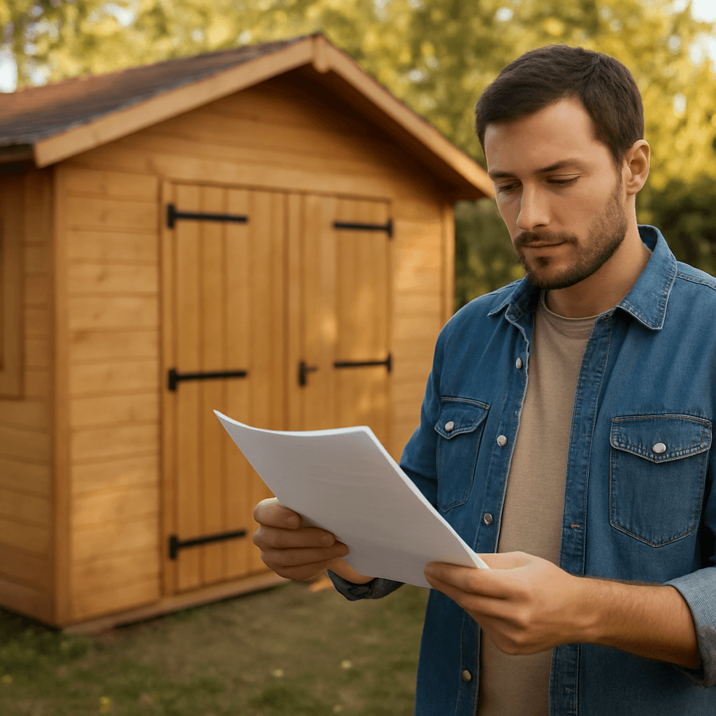 Déclarer un abri de jardin : seuils, taxes et démarches