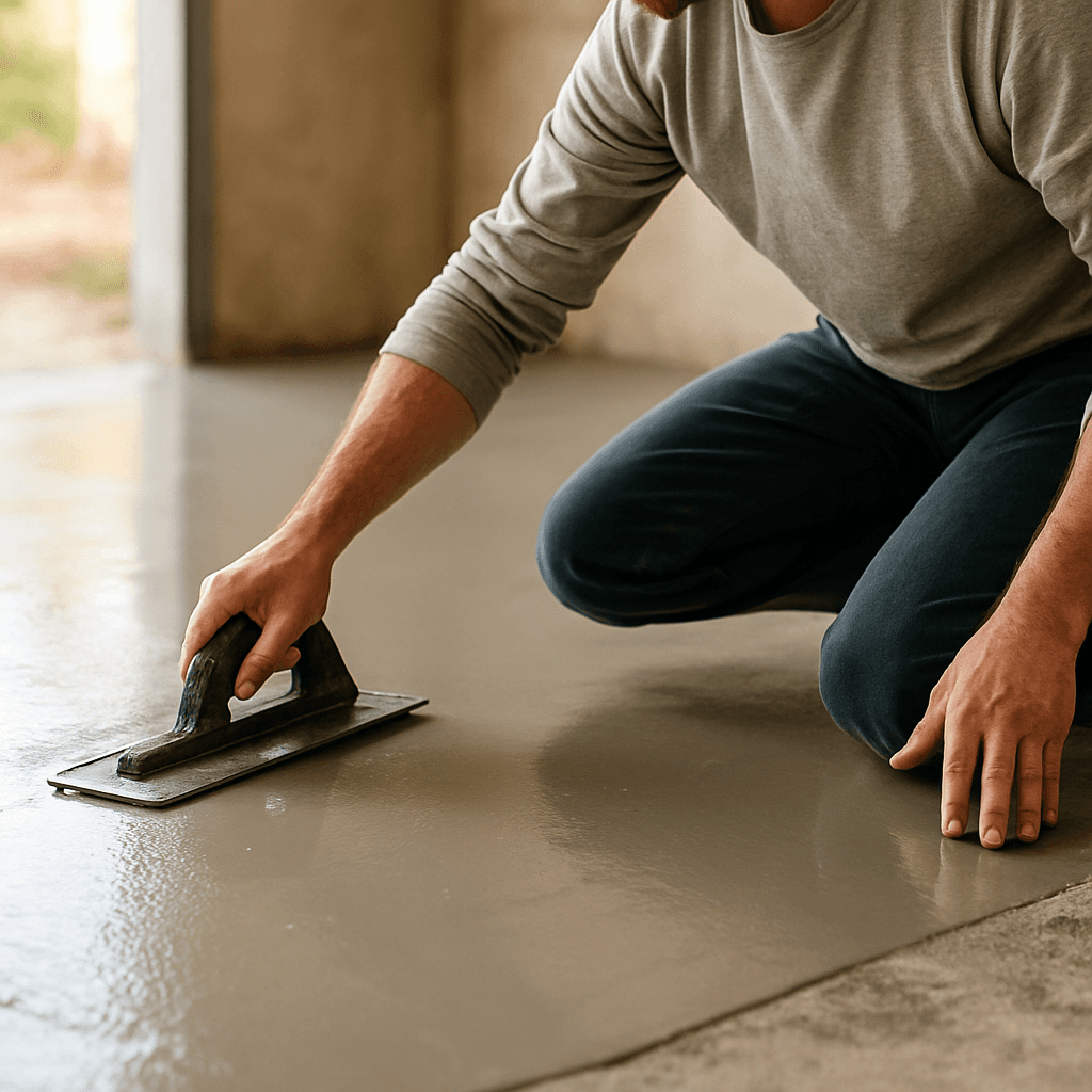 Ragréage autolissant sur dalle béton : réussir sans ratés