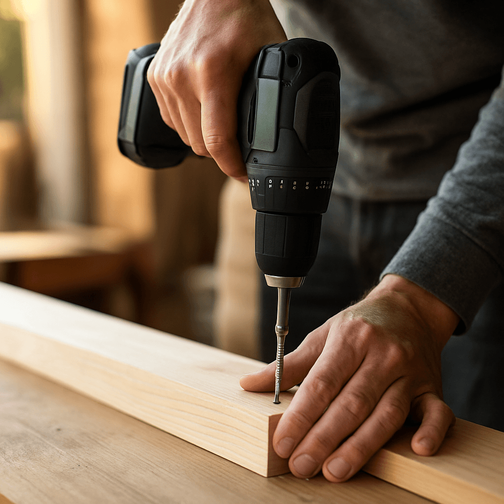 Percer droit sans gabarit : 6 astuces à la visseuse