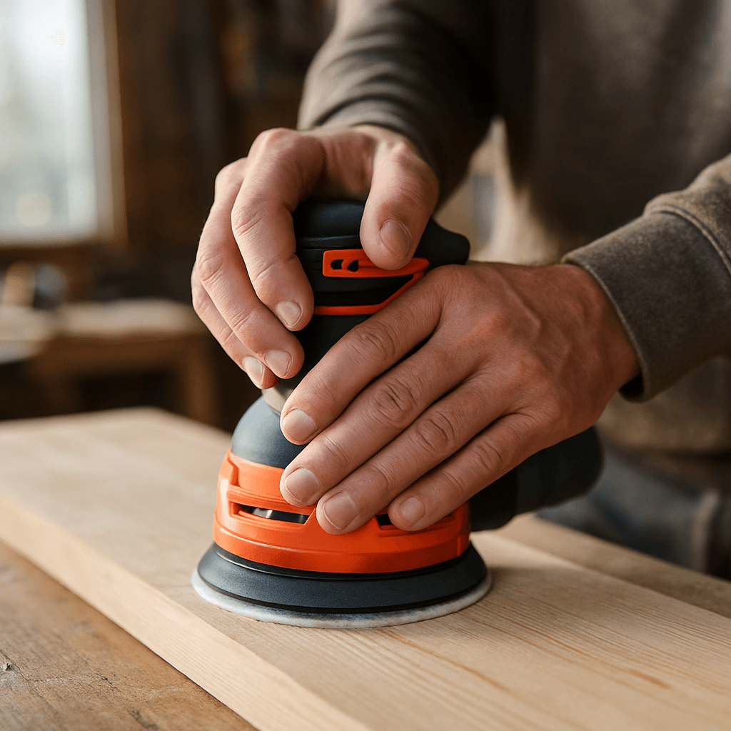 Poncer sans creuser : régler la ponceuse excentrique