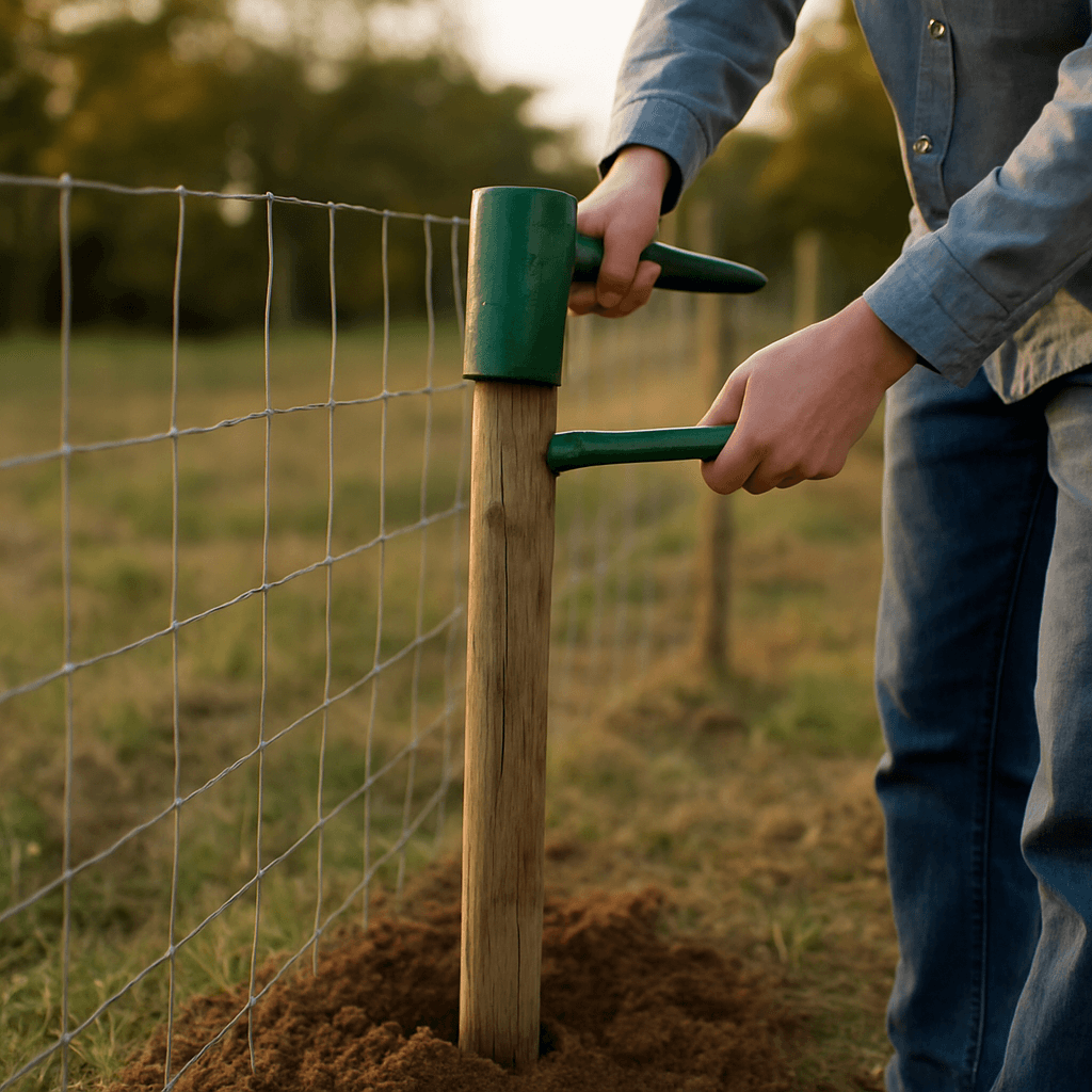 Sceller des poteaux de clôture sans béton : durable